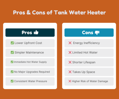 pros cons of tank water heater