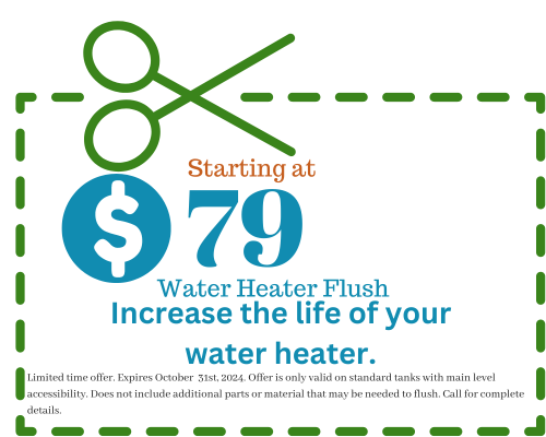 water heater flush